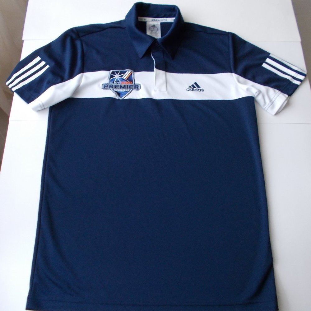 Adidas GATORS F.C Climalite Blue Polo Size S
